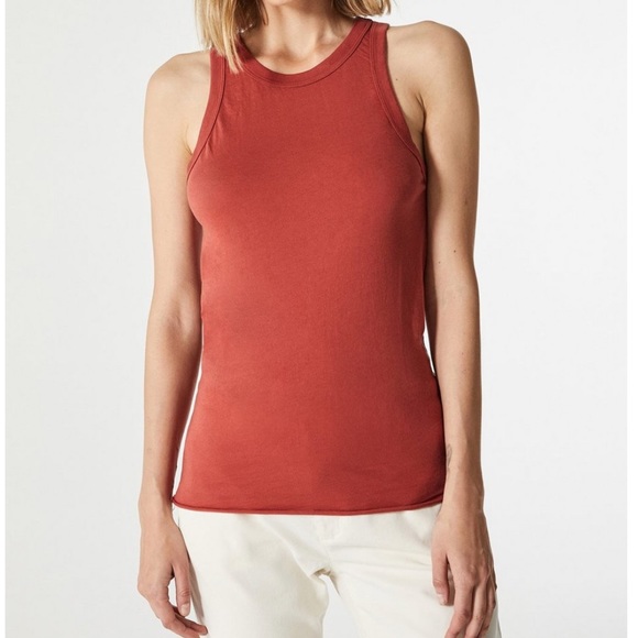 AG Adriano Goldschmied Lexi Tank Firebrick size M - Picture 9 of 9